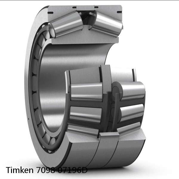 7098 07196D Timken Tapered Roller Bearing Assembly