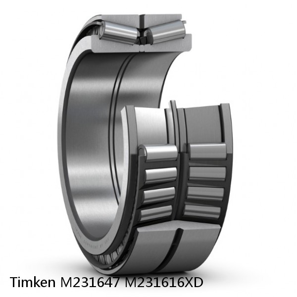 M231647 M231616XD Timken Tapered Roller Bearing Assembly