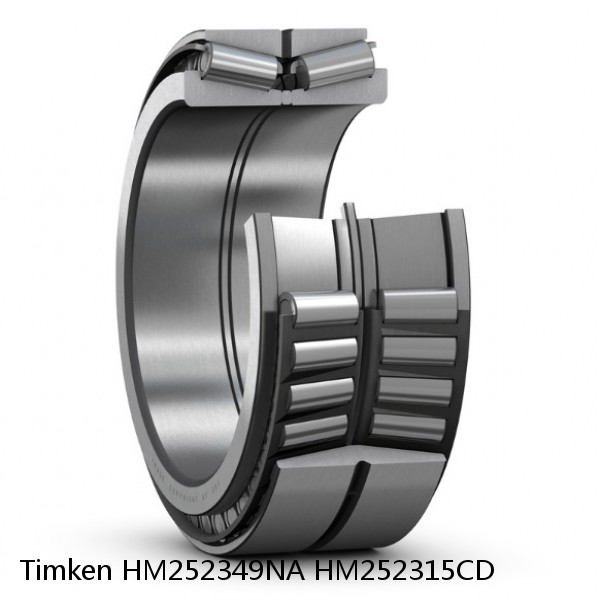 HM252349NA HM252315CD Timken Tapered Roller Bearing Assembly