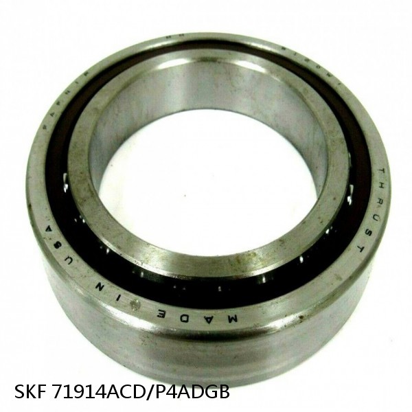 71914ACD/P4ADGB SKF Super Precision,Super Precision Bearings,Super Precision Angular Contact,71900 Series,25 Degree Contact Angle